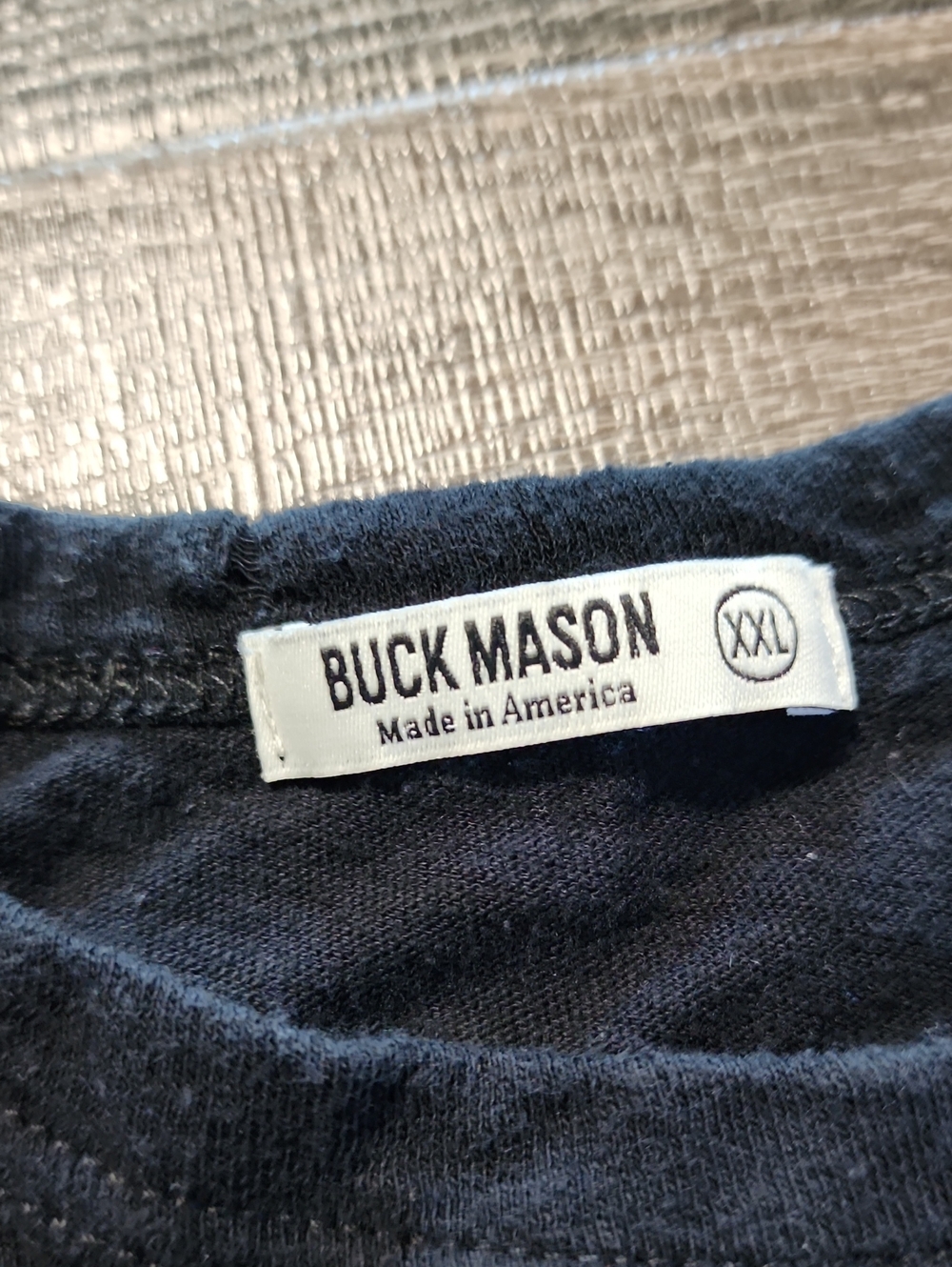 ๐ต Buck Mason Black Crewneck Tee ๐ต - Picture 2 of 4
